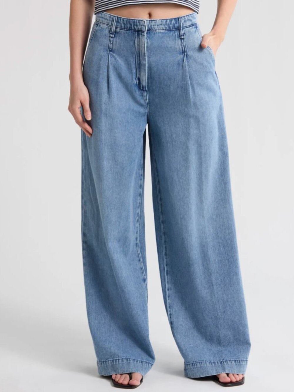 Rag & Bone Aurora Straight Leg Denim Trouser Size 24